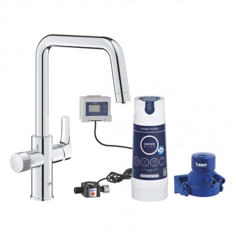 30584000 Grohe Blue Pure EuroSmart - Кухненски Смесител с Филтър