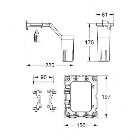 38796000 Grohe Fresh - Поставка за Ароматизирани Таблетки