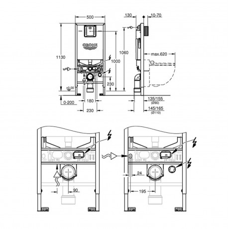 39596000 Rapid SLX 3 - Казанче за вграждане