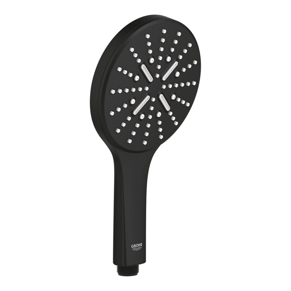 22127KF0 RainShower SmartActiv Phantom Black - Ръчен Душ с 3 Струи