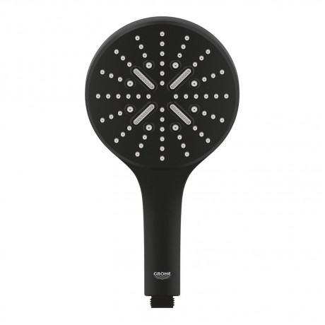 22127KF0 RainShower SmartActiv Phantom Black - Ръчен Душ с 3 Струи