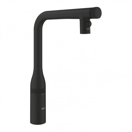 31892KF0 Eseence SmartControl DUO Phantom Black - Кухненски Смесител с Изтеглящ се Чучур