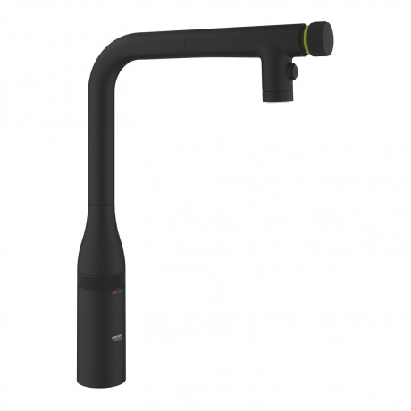 31892KF0 Eseence SmartControl DUO Phantom Black - Кухненски Смесител с Изтеглящ се Чучур
