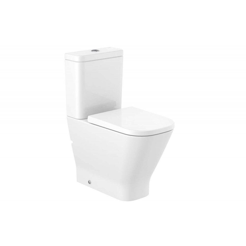 A3421AC000 The Gap Square Rimless - Тоалетна Чиния за Моноблок с Двойно Оттичане