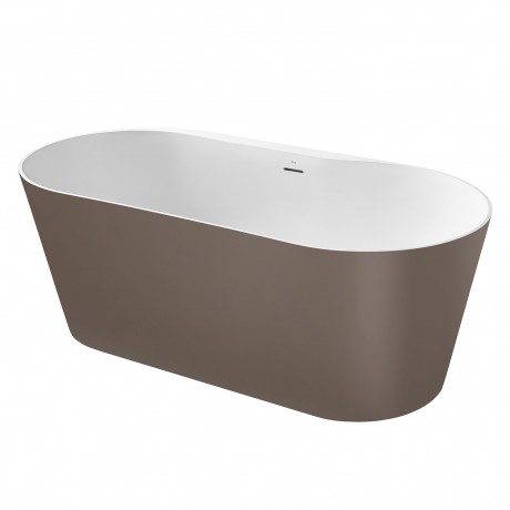 A2484660C0 Raina - Свободностояща вана от Stonex®. Включва click-clack клапа и сифон
