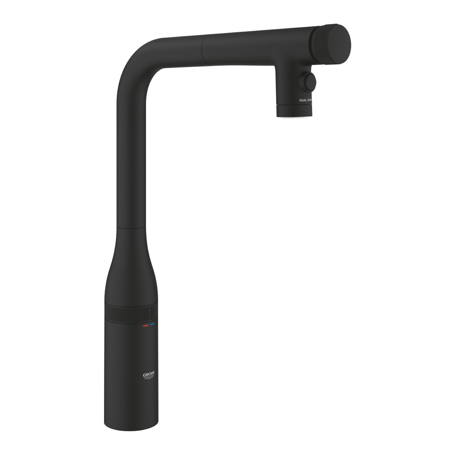 31892KF0 Eseence SmartControl DUO Phantom Black - Кухненски Смесител с Изтеглящ се Чучур