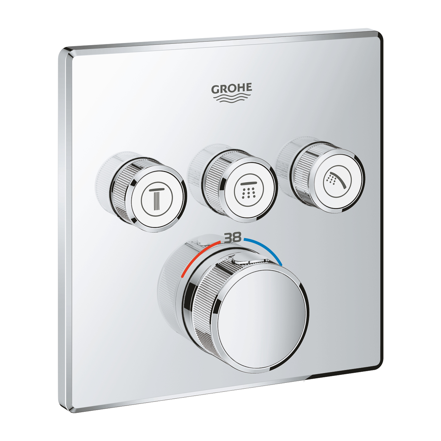 29126000 Grohtherm SmartControl - Термостат за вграждане с 3 извода