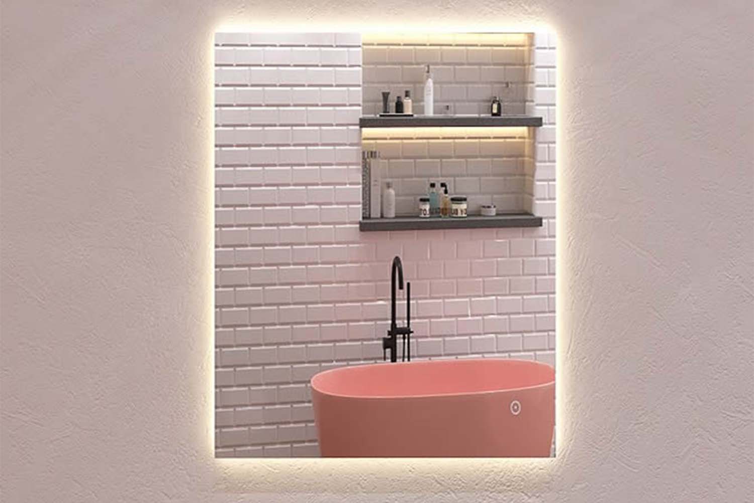 M032.6080touchheat60 - Огледало с LED Осветление и Нагревател